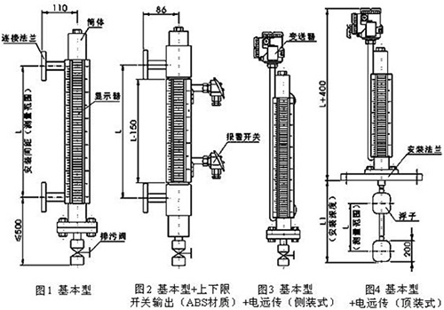 浮子液位計結構特點圖