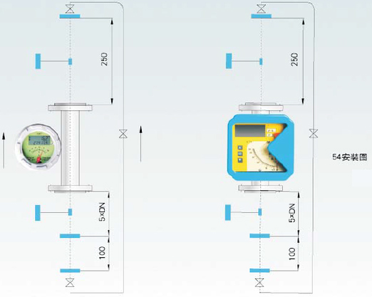 實(shí)驗室用轉子流量計安裝要求圖四