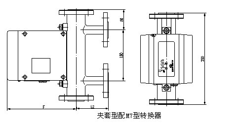 液體轉子流量計外形尺寸圖